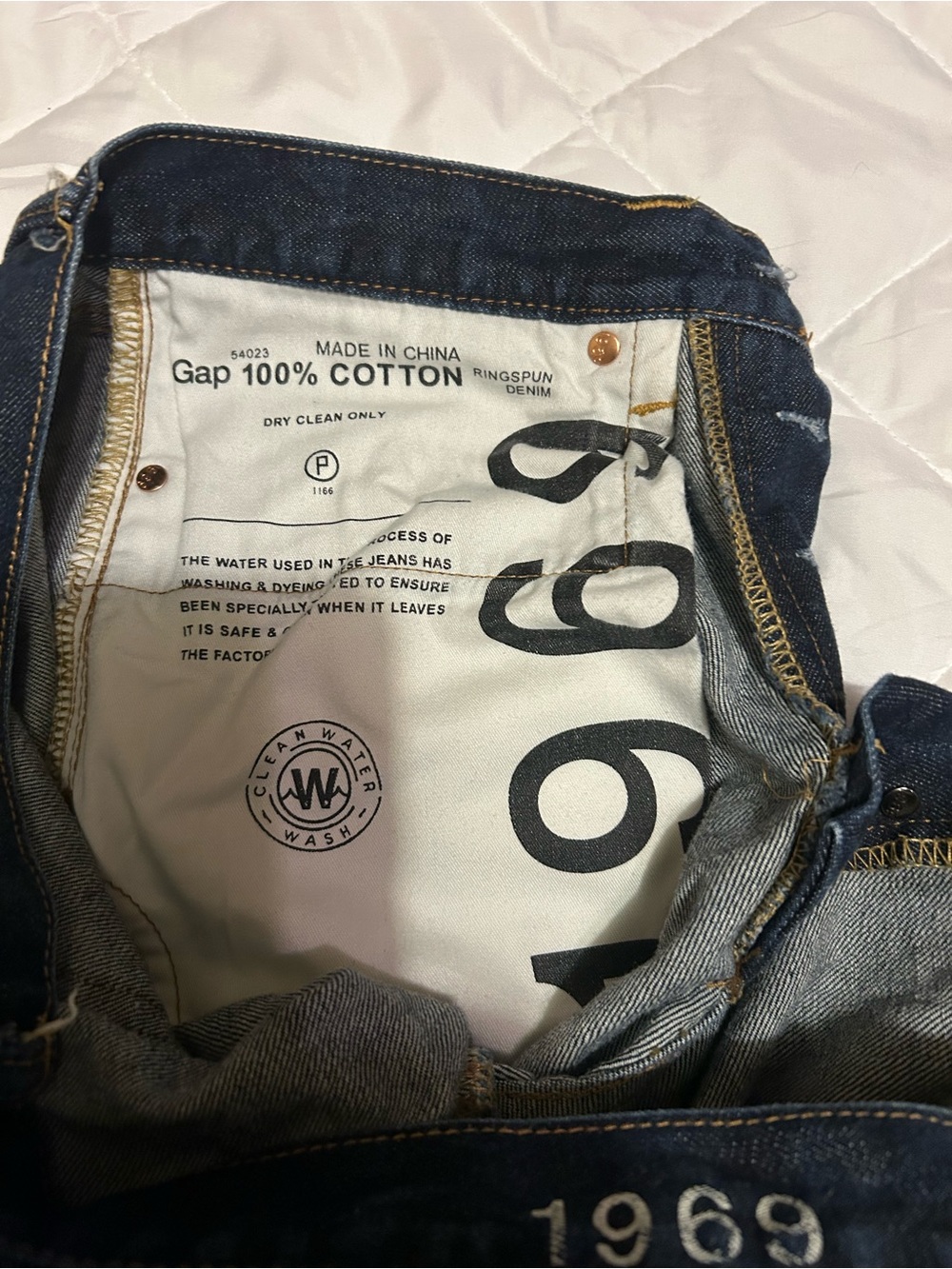 Gap 1969 jeans loose fit 34/32 - Picture 5 of 7